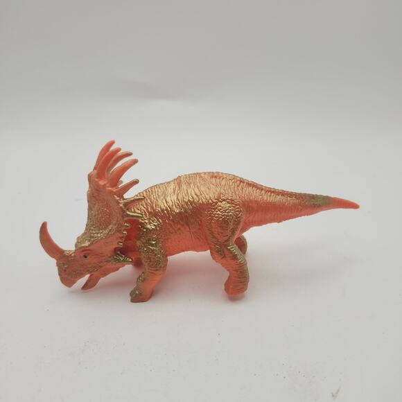 Lot of 13 Dinosaur Figures Mixed Species Plastic Toys Large & Mini Colorful Set - Picture 5 of 10
